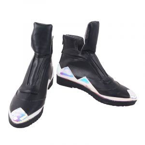 LOL S10 KDA All Out Akali Cosplay Leather Shoes
