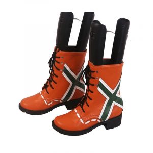 My Hero Academia Kacchan Katsuki Bakugo Orange Cosplay Boots
