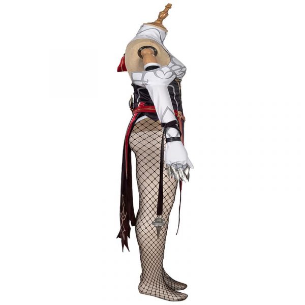 Genshin Impact Rosaria Cosplay Costume Custom Made Full Set