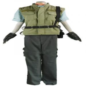 Chris Redfield S.T.A.R.S. Uniform Cosplay Costume Full Set