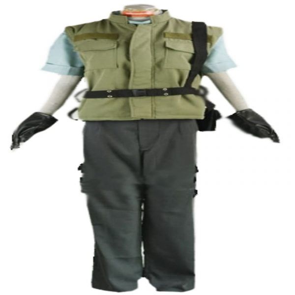 Chris Redfield S.T.A.R.S. Uniform Cosplay Costume Full Set