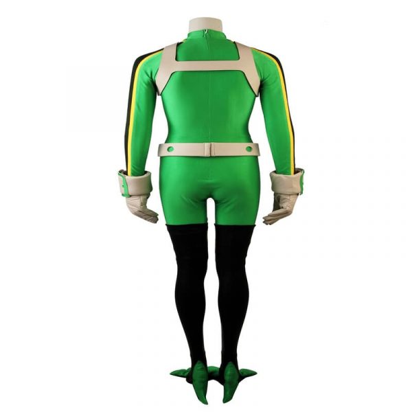 My Hero Academia Tsuyu Asui Hero Cosplay Costume Full Set