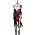 Genshin Impact Rosaria Cosplay Costume Custom Made Full Set