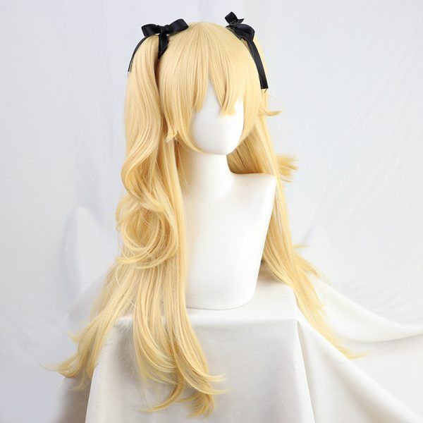 Game Genshin Impact Fischl Cosplay Costume WIG