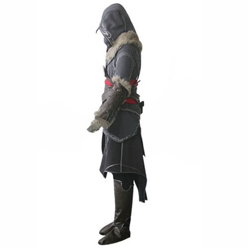 Assassin Creed Cosplay Costume Revelations Ezio Assassin's Cosplay Outfit Custom Size