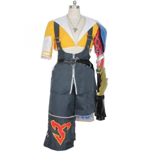 Customized Anime Cosplay Costume Final Fantasy X 10 Tidus Cosplay Costume
