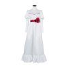 Horror Movie Annabelle cosplay costume Kids Adult women Annabelle dress
