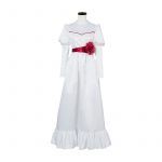 Horror Movie Annabelle cosplay costume Kids Adult women Annabelle dress