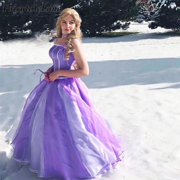 Princess Annika Cosplay Costume Adult Women Stage Performance Dress