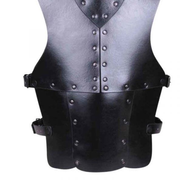 Steampunk Leather Armor Vest Jacket Medieval Knight Costume