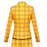 Film Clueless Cher Horowitz Dress Suit School College Uniform