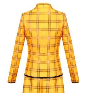 Film Clueless Cher Horowitz Dress Suit School CollegeUniform