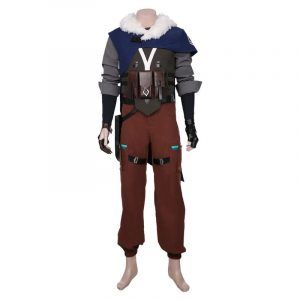 Valorant Sova Cosplay Costume Uniform Outfit Military Equipment Full Set