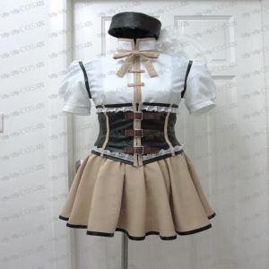 Puella Magi Madoka Magica Tomoe Mami Cosplay Costume Full Set