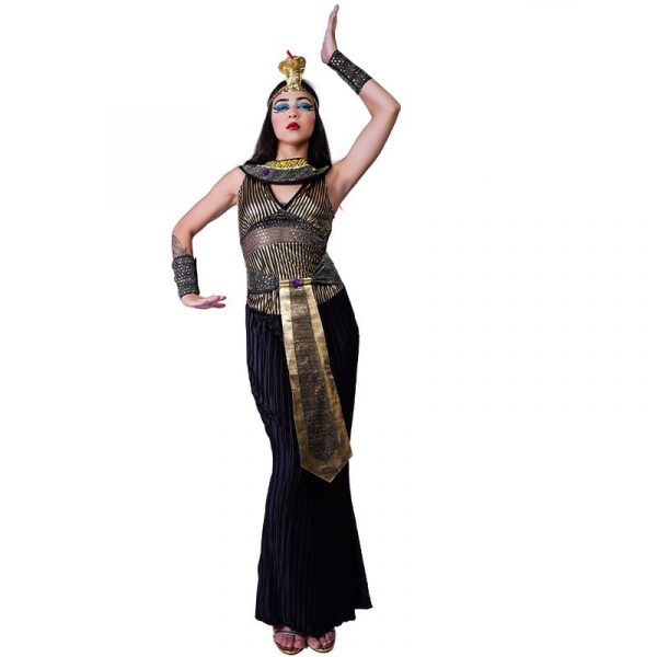 QLQ Christmas Costumes Role Playing Adult Egyptian Pharaoh Clothes Women Egyptian Cleopatra Queen