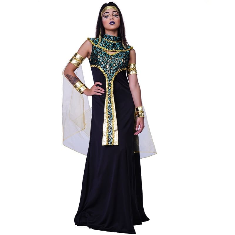 Women Ancient Egyptian Queen Costume Cosplay Adult Men Egypt Pharaoh Clothes  - Speed Cosplay