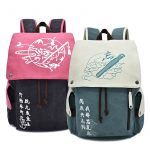 Anime Backpack Travel Backpack Cosplay Eren Bag Cartoon Canvas Backpacks Outdoor