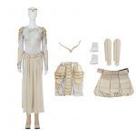 Thena Battle Uniform Halloween Eternal Superhero Jumpsuit With Shoes