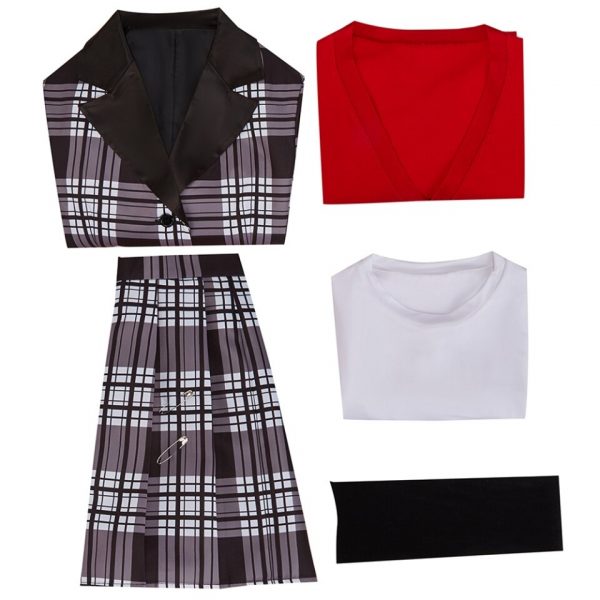 Film Clueless DionneSchool UniformCosplay Costume Jacket Skirt