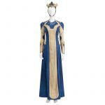 Fancy Halloween Ajak Stage Performance Uniform Eternal Superhero Cosplay Costume With Headgear