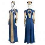 Fancy Halloween Ajak Stage Performance Uniform Eternal Superhero Cosplay Costume With Headgear