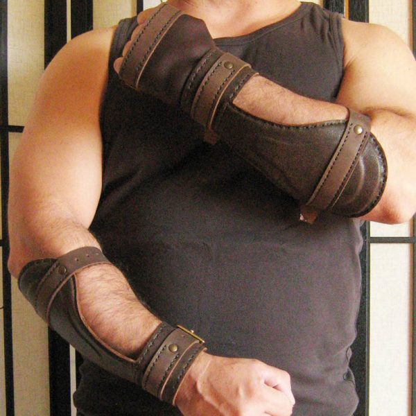 Ancient Rome Gladiator Leather Armor Bracer