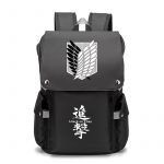 Anime Backpack Attack On Titan Cartoon Laptop Bags Bookbags Daily Bagpack Large Capacity Travel Rucksack