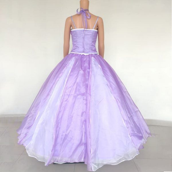 Princess Annika Cosplay Costume Adult Women Stage Performance Dress