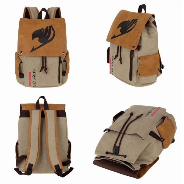 Anime Backpack Travel Bagpack Cartoon Canvas Cosplay Bag New Fashion Outdoor Teenagers Schoolbag Laptop Shoulders Bags