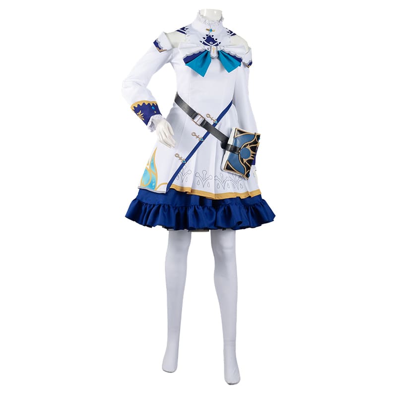 Genshin Impact Barbara Cosplay Costume Dress Outfits