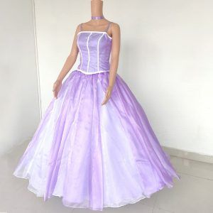 Princess Annika Cosplay Costume Adult Women Stage Performance Dress