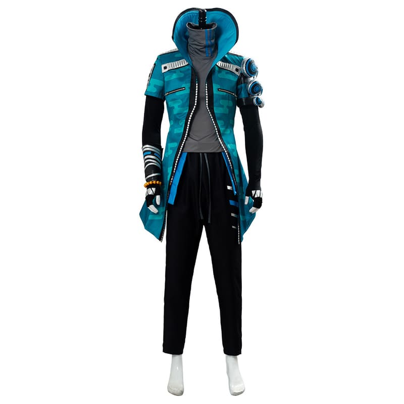 LOL True Damage Yasuo Cosplay Adult Men Women Green Outfit