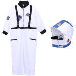 Kids Astronaut Costume Cosmonaut Uniform