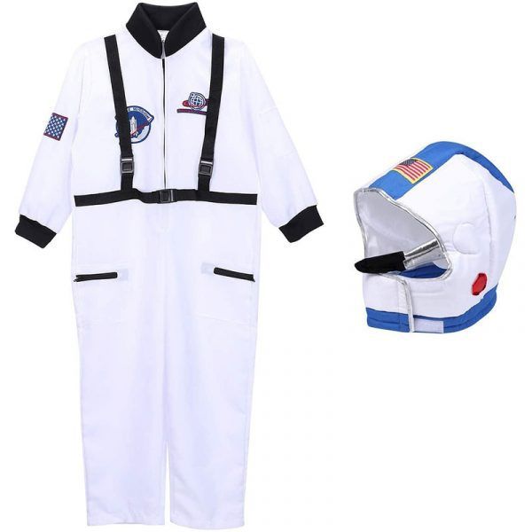 Kids Astronaut Costume Cosmonaut Uniform