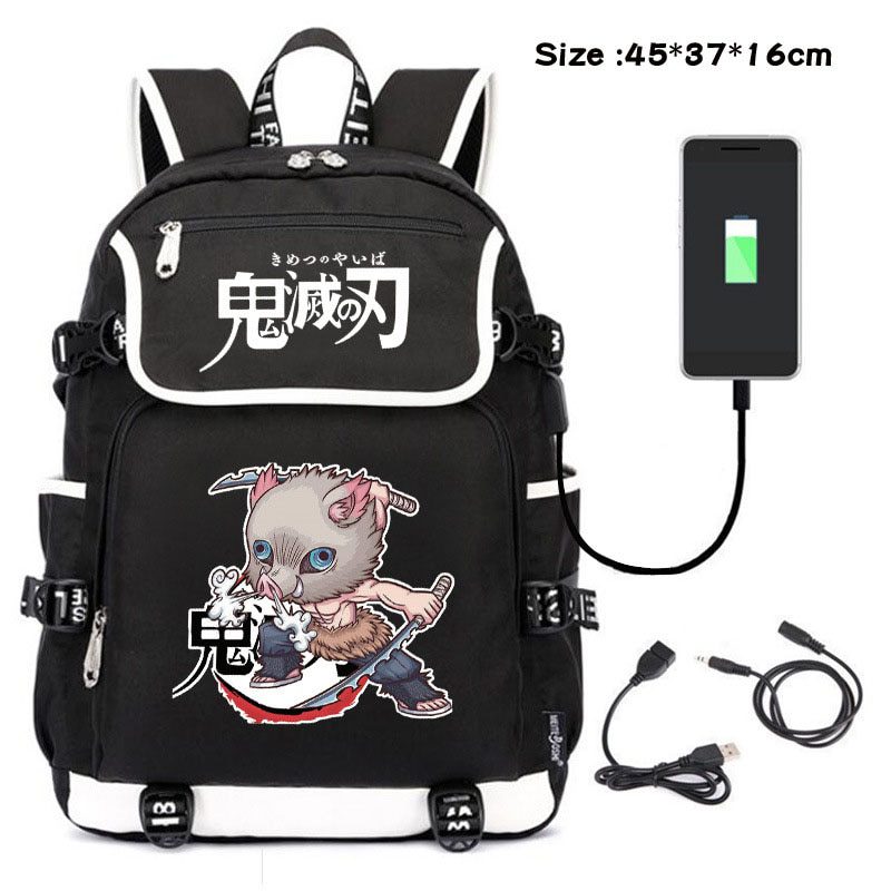 Anime Backpack Travel Backpacks Cosplay Eren Bag Cartoon Casual Canvas Outdoor