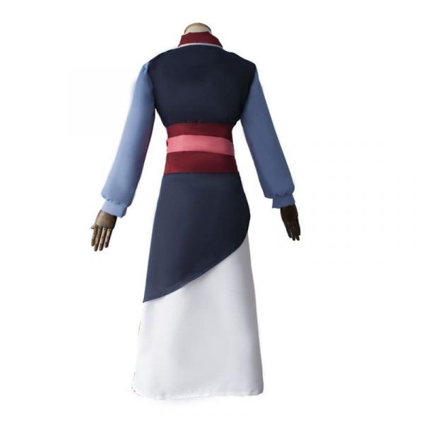 2 Colors Hua Mulan Dress Cosplay Princess Mulan Costume
