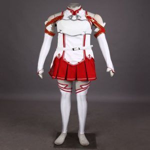 Sword Art Online SAO Yuki Asuna Cosplay Costume