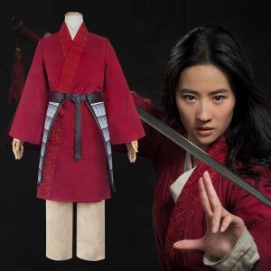 New Movie Hua Mulan Cosplay Costumes Princess Dresses