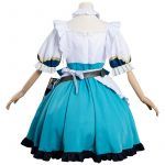 Genshin Impact Barbara Cosplay Costume Maid Dress