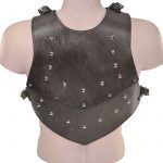 Medieval Spartan Gladiator Leather Cuirass Chest Body Armor Viking Costume Vest Larp Outfit