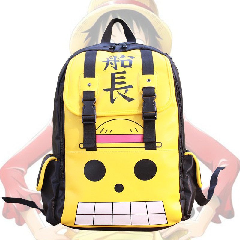 Anime Backpack Travel Bagpack Luffy One Piece Cosplay Eren Bag