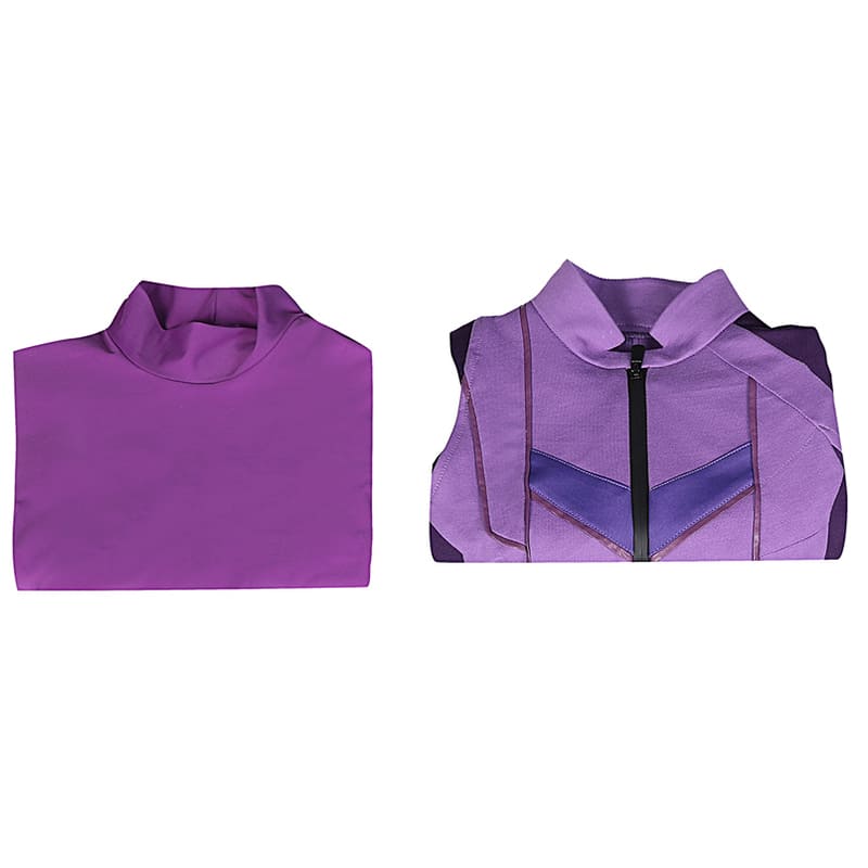 Kate Bishop Cosplay Outfit Hawk Costume with Quiver Arrow Props