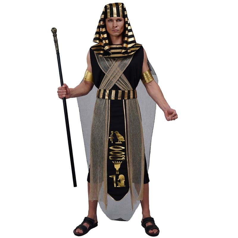 Women Ancient Egyptian Queen Costume Cosplay Adult Men Egypt Pharaoh Clothes