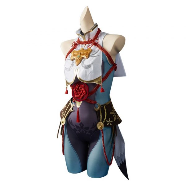 Genshin Impact Venti Shenhe Cosplay Costume Jumpsuit