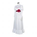 Horror Movie Annabelle cosplay costume Kids Adult women Annabelle dress