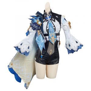 Game Genshin Impact Eula Cosplay Costume Outfits