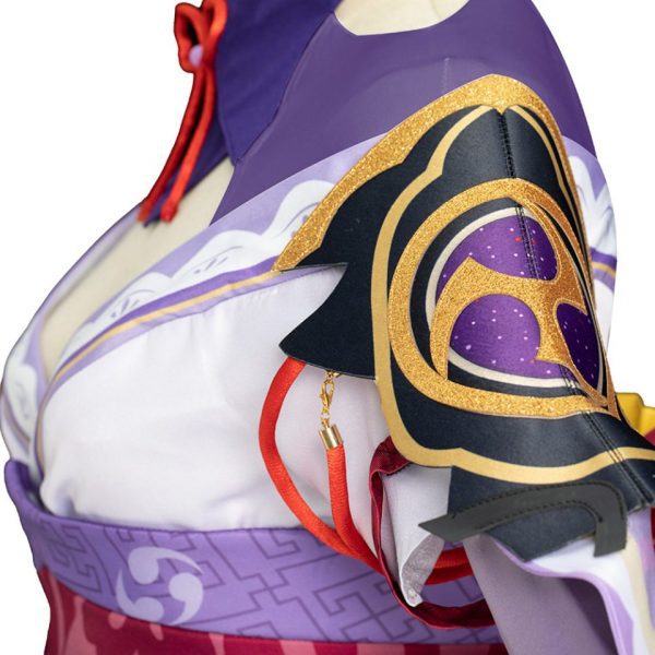 Game Genshin Impact Baal Raiden Shogun Cosplay Costume