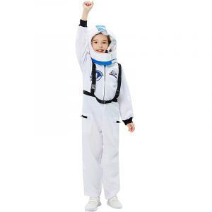 Kids Astronaut Costume Cosmonaut Uniform