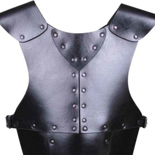 Steampunk Leather Armor Vest Jacket Medieval Knight Costume