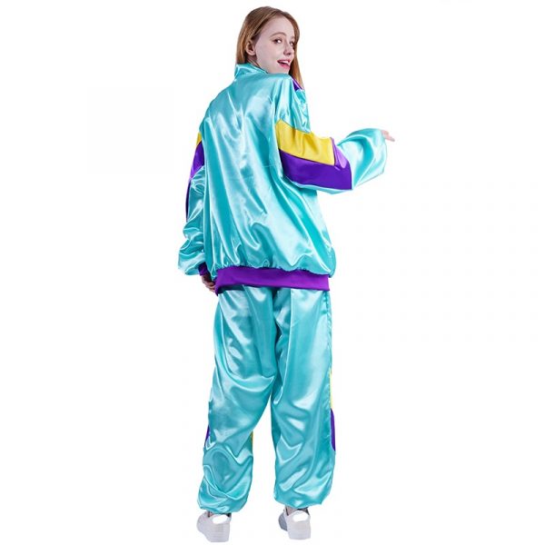 70’s 80‘s Disco Costumes Adult Hippie Suit Fancy Dress Up